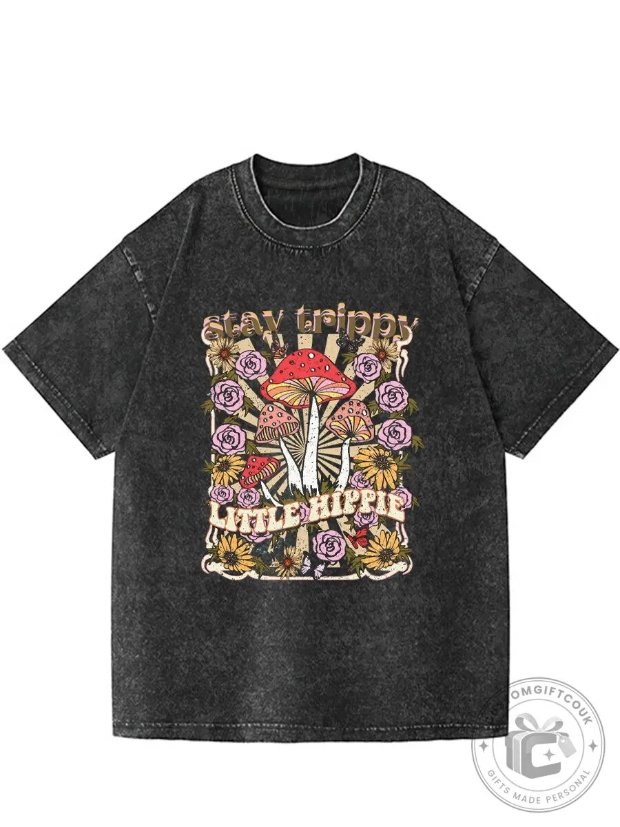 Mushroom Graphic Tee for Little Hippies - Stay Trippy Design